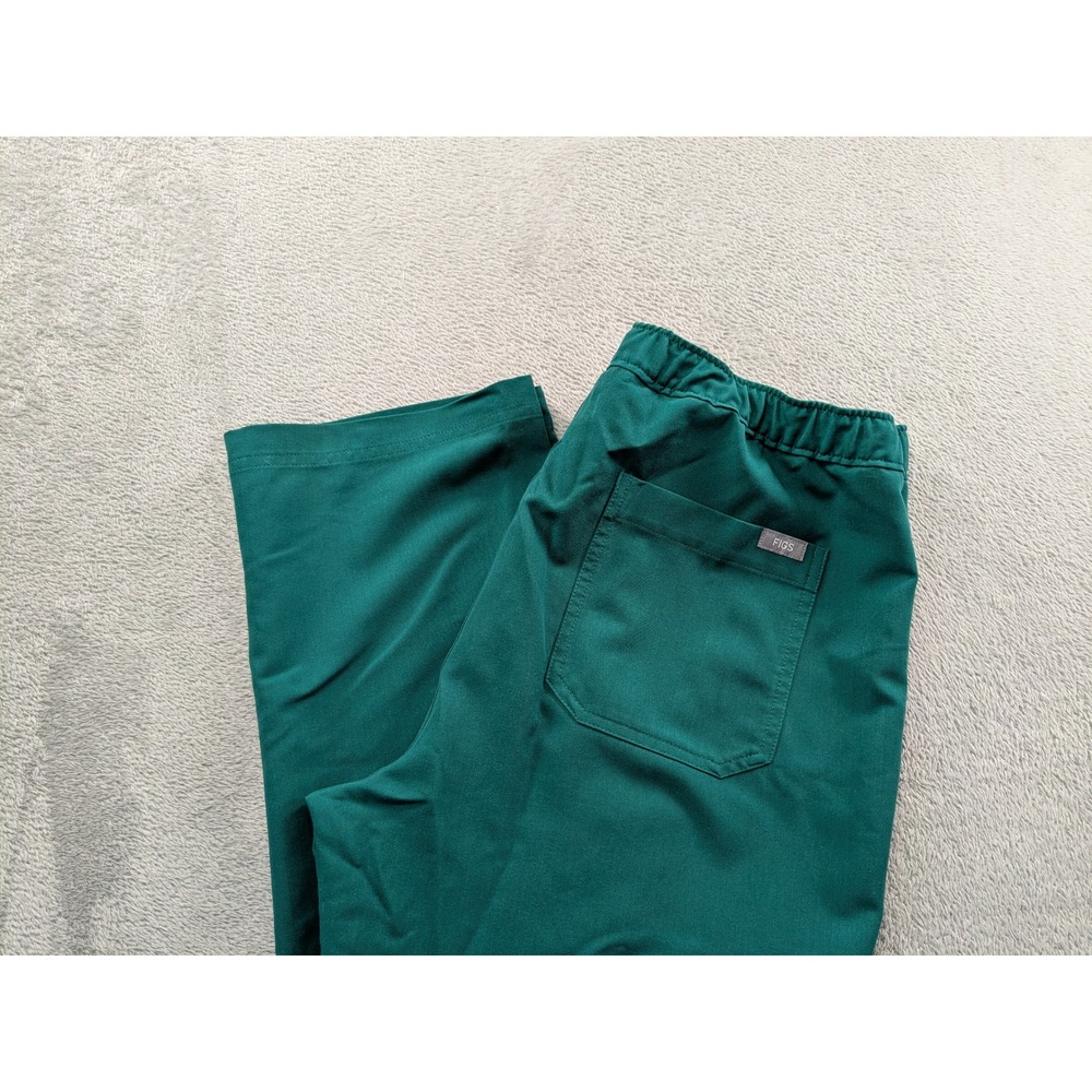 Figs Technical Collection Mens Scrub Pants Green Cargo Pockets TM3001 Size M